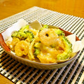 まりみぃ's cooksnap of when they made ゴーヤと小エビのかき揚げ.