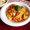 sa～ち〜's cooksnap of when they made タコキムチチャーハン.