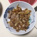 クックNYTFVE☆'s cooksnap of when they made 豚肩ロースのオイスターソース炒め.