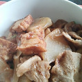 かぴーな's cooksnap of when they made 厚揚げと大根、豚肉の味噌炒め.