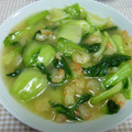 miri1783's cooksnap of when they made 青梗菜と海老の　あんかけ☆.