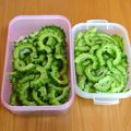 つちかな's cooksnap of when they made ゴーヤの下処理☆冷蔵＆冷凍保存ポイント♪.