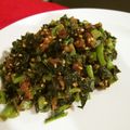 PARNELL's cooksnap of when they made ➏　大根葉のいためた～ん～♪　➏.