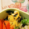 ゆずみそ鹵's cooksnap of when they made 大好きな母の味☆わかめの甘い卵とじ.