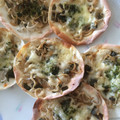 まいうぅ's cooksnap of when they made 餃子の皮で♪シラスと青海苔のおつまみピザ.