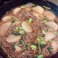 そめさん堂's cooksnap of when they made 蕪と牛肉の炒め煮.