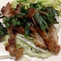 黒ごま☆きなこ's cooksnap of when they made 簡単♪鶏もも肉ニンニク焼き＊梅と大葉で＊.