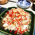こりねりか's cooksnap of when they made 鶏モモ肉で♪柔らかい！刻み野菜タレ蒸し鶏.