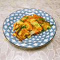 ＠迷子＠'s cooksnap of when they made チヂミ？お好み焼き？ふわとろ野菜のお焼き.