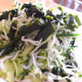 みっくママ's cooksnap of when they made きゅうりとわかめの酢の物.