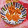 pitachan1's cooksnap of when they made 人参とちくわのかき揚げ.