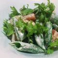 京ん家's cooksnap of when they made スナップエンドウの粒マスタードマヨあえ.