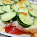 まゆぴあのちゃん's cooksnap of when they made 簡単夏野菜ズッキーニとトマトのチーズ焼き.