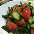 みやこ48's cooksnap of when they made シソ香るきゅうりとワカメの酢の物♡.