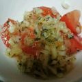 ヨシヨッシー's cooksnap of when they made トマトのオニオンバジルサラダ.