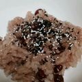 ♡ゆづき♡'s cooksnap of when they made 小豆を30分ゆで→後は炊飯器で☆お赤飯☆.