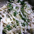 agak's cooksnap of when they made キャベツと貝割れ大根の白ごまサラダ.