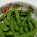 ♡ゆづき♡'s cooksnap of when they made 中までちゃんと塩味！塩ゆで枝豆.