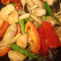 tomomo0416's cooksnap of when they made ささみしっとり春のオイマヨ炒め.