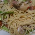 ｽｶｲﾌｨｯｼｭ☆'s cooksnap of when they made 簡単☆ベーコンとアスパラのペペロンチーノ.