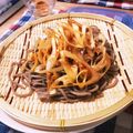 10Luna's cooksnap of when they made 冷でも温でも！ピリ辛肉ねぎそばつけ麺.
