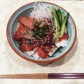 Tomomisav's cooksnap of when they made また食べたくなる♪まぐろ漬け丼.