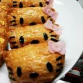♡ちぃﾀﾝまま♡'s cooksnap of when they made キティちゃんいなり寿司（デコ寿司.