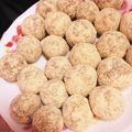 mrrrrrrrrn's cooksnap of when they made お手軽＆ヘルシー♡高野豆腐のココアボール.