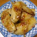 ぽこぴ～♪'s cooksnap of when they made ☆甘辛でウマ～イ手羽先焼き☆.