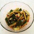クックQ9KB6S☆'s cooksnap of when they made ❉ピリ辛きゅうり❉.