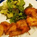 eiyoushi's cooksnap of when they made 冷めても柔らか♡お弁当に節約ミニ串カツ★.