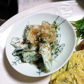 ＴＯＭＯＷＡＴ's cooksnap of when they made おくらのマスタードマヨ和え.