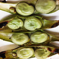 めるめるっちっち's cooksnap of when they made 空豆のさやごと焼き。色々試してみました！.