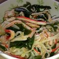 かなくんマミー's cooksnap of when they made 焼肉のタレで♪もやしとワカメの黄金ナムル.