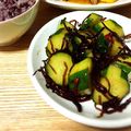 Hall1's cooksnap of when they made 塩こんぶでお手軽ピリ辛キュウリ.