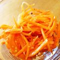 ソエミワ's cooksnap of when they made ☆人参だけサラダ（マスタード風味）☆.