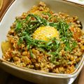 Coo1215's cooksnap of when they made 挽肉と納豆のキムチ丼.