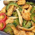 こはる・▽・'s cooksnap of when they made ゴーヤと鶏のマヨ炒め.