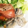 チャヴェズ's cooksnap of when they made 簡単◎低脂肪マッシュルームホワイトソース.