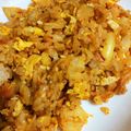 seka854's cooksnap of when they made 簡単❤キムチーズ炒飯.