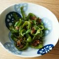 ぶん☆ぎん's cooksnap of when they made お弁当に☆レンジで簡単ピーマンの梅おかか.