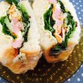 ＊marble＊'s cooksnap of when they made 魚肉ソーセージのサンドイッチ.