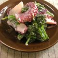 のんびりはるみむし's cooksnap of when they made ３分小鉢♪ブロッコリーとタコのマヨ和え.