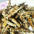 おむすび55's cooksnap of when they made 黒豆茶の出がらしで作るヘルシーかりんとう.