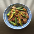 SaiTam's cooksnap of when they made さっと！こんにゃくとおくらの炒め煮.