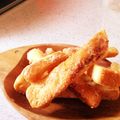 kurumasajp's cooksnap of when they made パン耳deクイニーアマン～きなこ風味～♡.