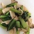 クックVSUVWU☆'s cooksnap of when they made エリンギとチンゲン菜の中華あえ.