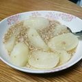 わくまちゃん's cooksnap of when they made フルーツかぶの鶏ミンチあんかけ.