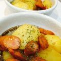 ノエル・ギャラガー's cooksnap of when they made ソーセージでジャーマンポテト☆.