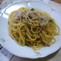 りーたみ's cooksnap of when they made 私の梅しそパスタ.